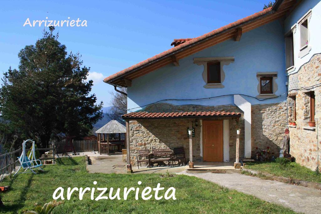 Casa Rural Ecologica Arrizurieta Bermeo Bagian luar foto