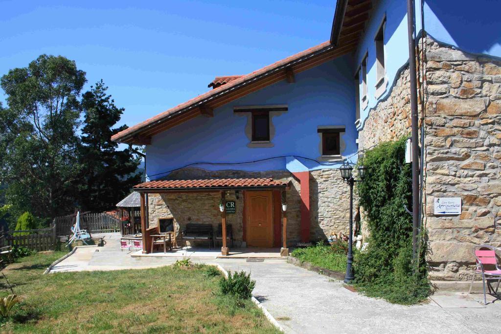 Casa Rural Ecologica Arrizurieta Bermeo Bagian luar foto